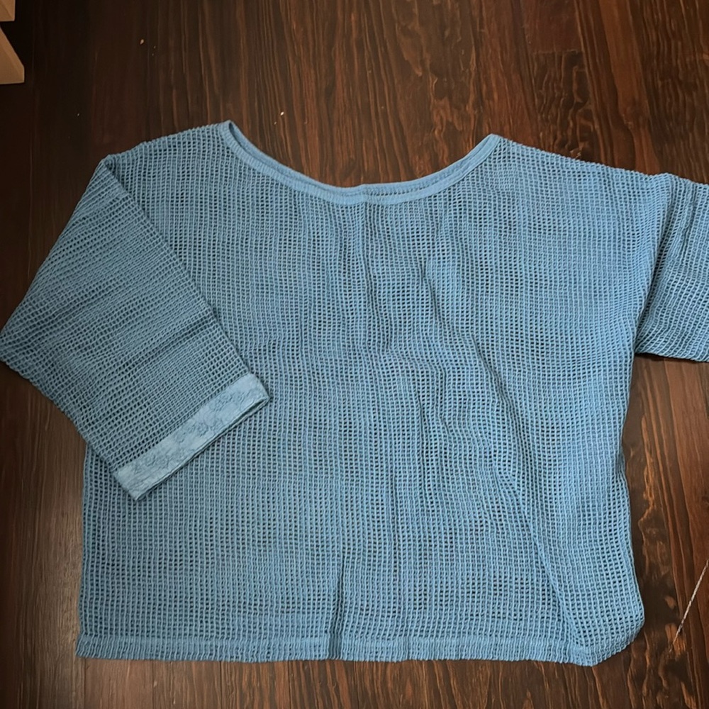 Sunday St tropes mesh top